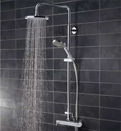 Modern shower installation