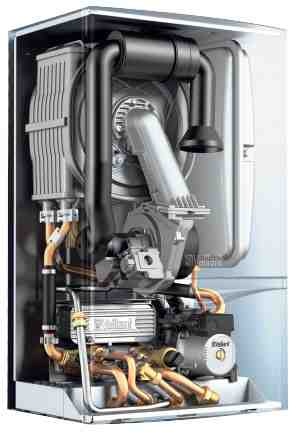 A modern condensing boiler